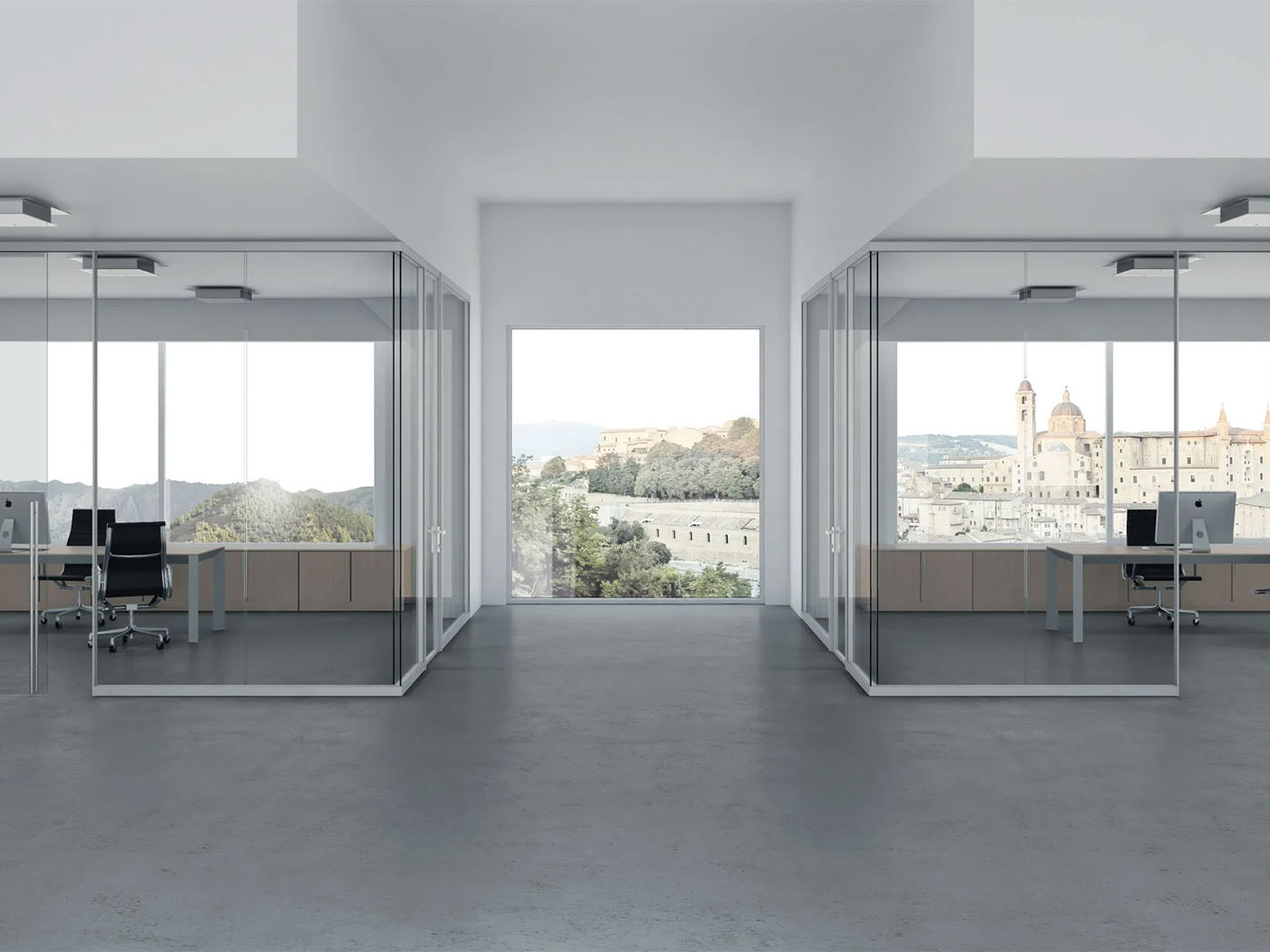 Pareti divisorie per ufficio