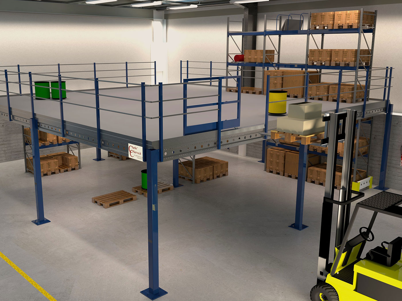 Soppalchi grandi luci