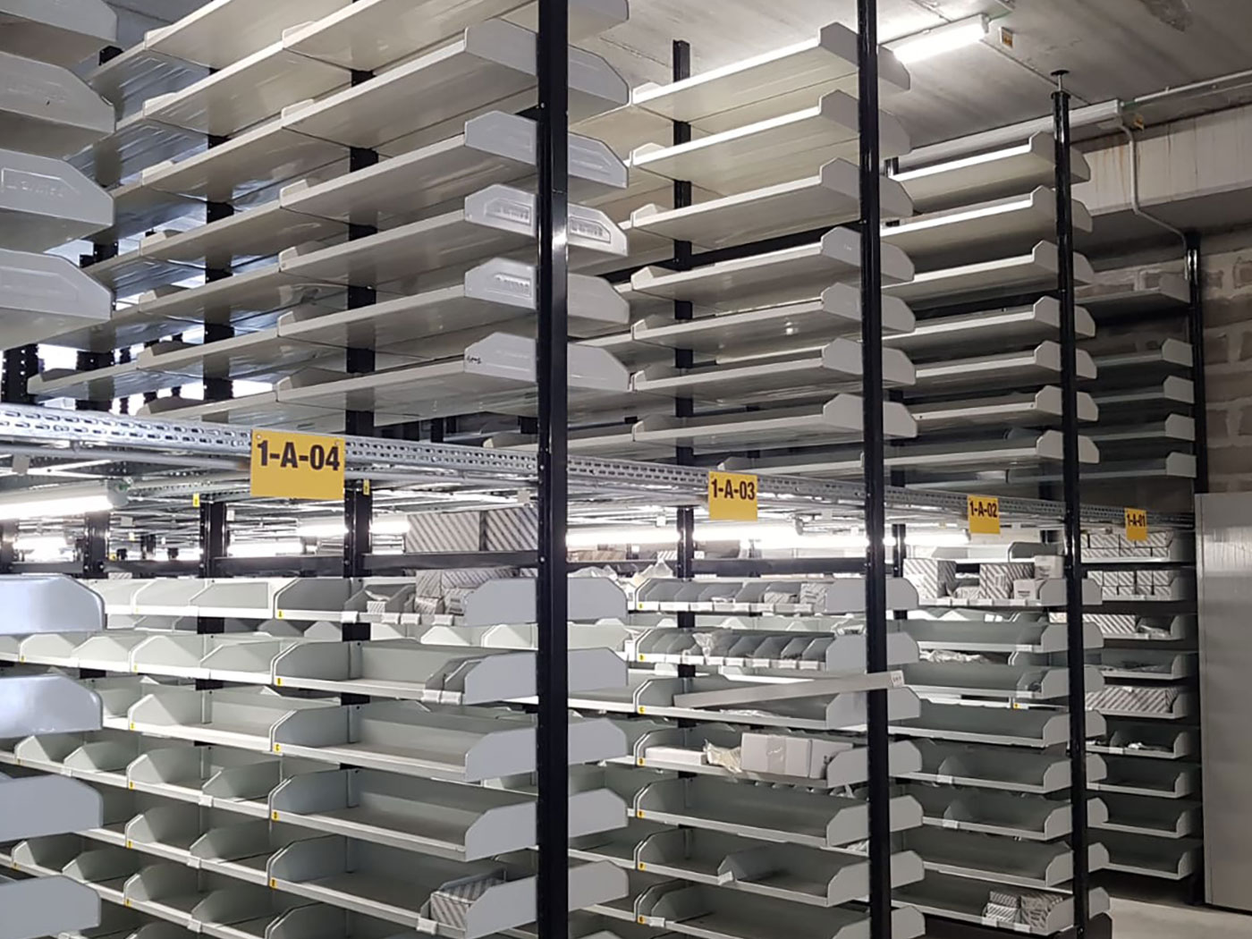 Scaffalature per ricambistica